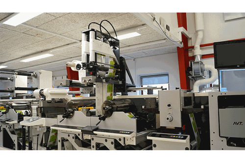 Sistema de alimentación para máquina de impresión - Nilpeter