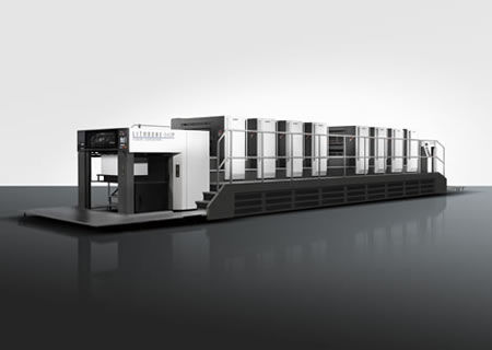 Máquina de impresión por huecograbado - LITHRONE G40P - Komori - de 4 colores / de 8 colores / de 10 colores