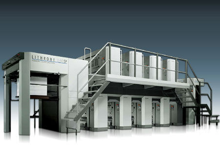 Máquina de impresión por huecograbado - LITHRONE S40SP - Komori - para papel / de color / de doble cara