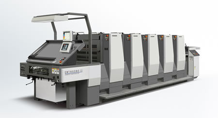 Máquina de impresión por huecograbado - ENTHRONE 26/29 - Komori - de 5 colores / de 4 colores / de 2 colores