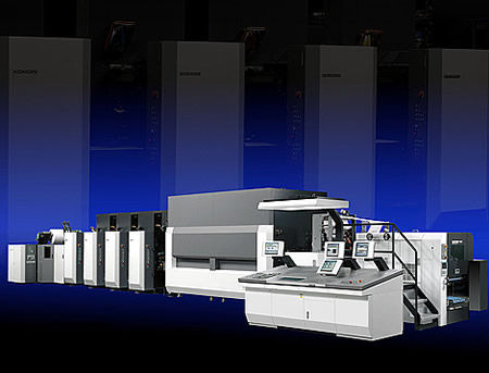 Prensa offset rotativa - SYSTEM 18S - Komori - para papel