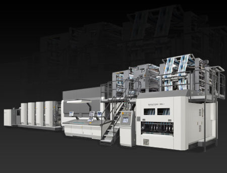 Prensa offset rotativa - SYSTEM 35S - Komori - para papel