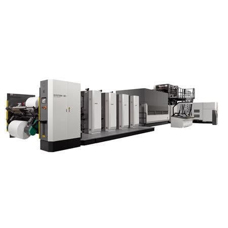Prensa offset rotativa - SYSTEM 38S - Komori - para papel