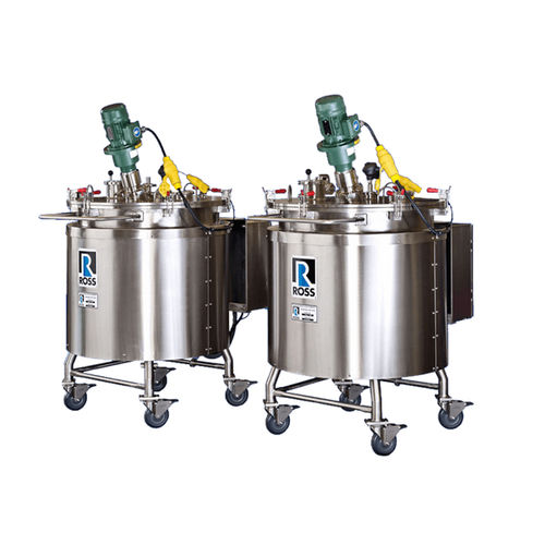 Recipiente de proceso - ROSS Mixers - de mezcla / para ensamblaje / de regulación de bomba de alimentación forzada