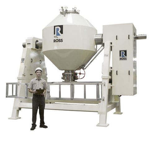 Mezcladora de doble cono - DCB series - ROSS Mixers - horizontal / batch / de sólidos