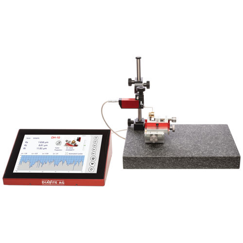 Aparato de medición de rugosidad - DH-10 TOUCH - DIAVITE - con contacto / con visualización / de alta precisión