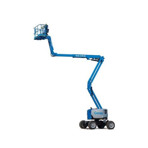 Cesta articulada para terreno difícil - Z®-45 XC™ - Genie - con ruedas / autopropulsada / con motor diésel