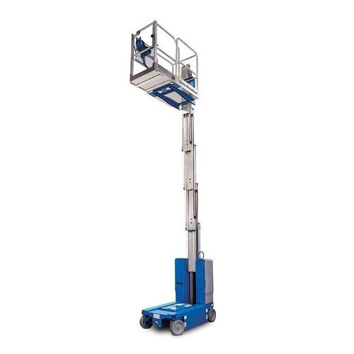 Cesta vertical móvil - Runabout® GR™-12 - Genie - eléctrica / para uso en interiores y exteriores / para almacén