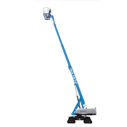 Cesta telescópica con orugas - S®-65 TraX™ - Genie - eléctrica / con motor diésel / para obra