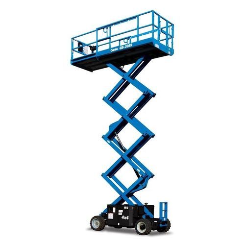 Plataforma elevadora de tijera móvil - GS™-3369 RT - Genie - eléctrica / de exterior / para terreno difícil