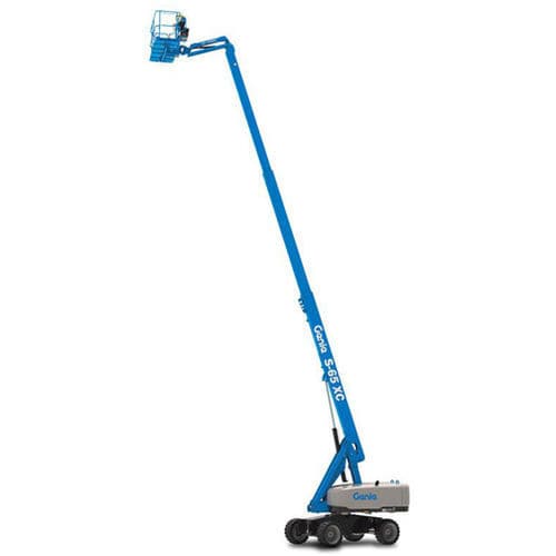 Cesta telescópica móvil - S®-65 XC™ - Genie - diésel / para obra / para aplicaciones industriales
