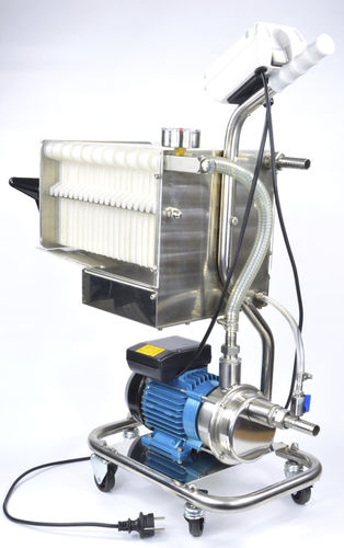 Sistema de filtración a presión - CRYSTAL PRO PLUS series - Tellarini - para líquido / de acero inoxidable