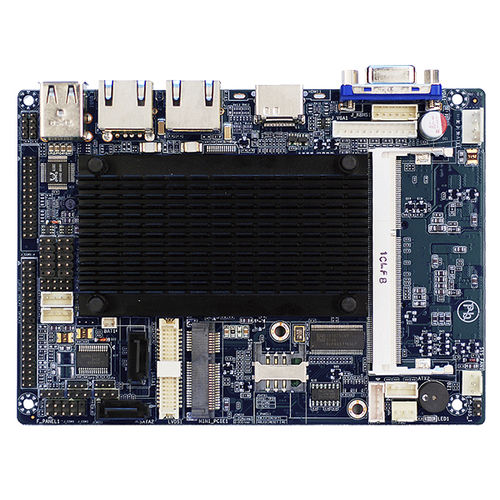 Ordenador monotarjeta 3,5" - AMB-N280S1 - Acrosser Technology - Intel Atom N2800 / USB 2.0