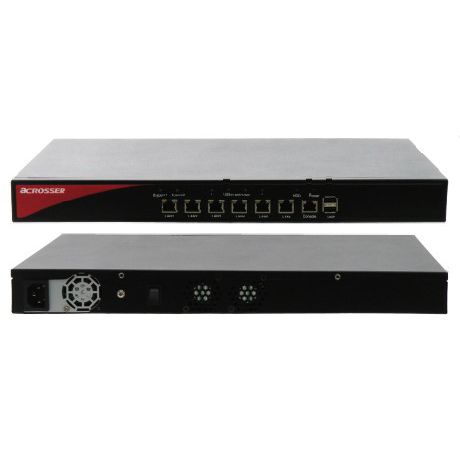 Plataforma de seguridad de red Intel® Atom D525 - AR-R6006  - Acrosser Technology - firewall