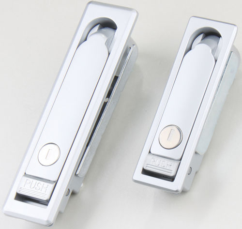 Cerradura de leva - MS712 / MS713 - NINGBO SHENGJIU CABINETS LOCK - de llave / con boton pulsador / para armario