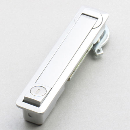 Cerradura de leva - MS736  - NINGBO SHENGJIU CABINETS LOCK - para armario / de acero / con tirador abatible