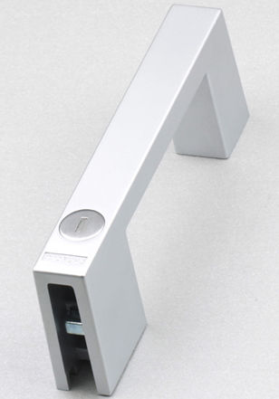 Manilla con gancho - LS501  - NINGBO SHENGJIU CABINETS LOCK - de puerta / de acero inoxidable / en U