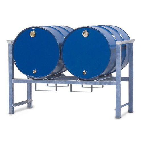 Sistema de estanterías para depósito de almacenamiento - 114535W - DENIOS - para barriles / de acero galvanizado