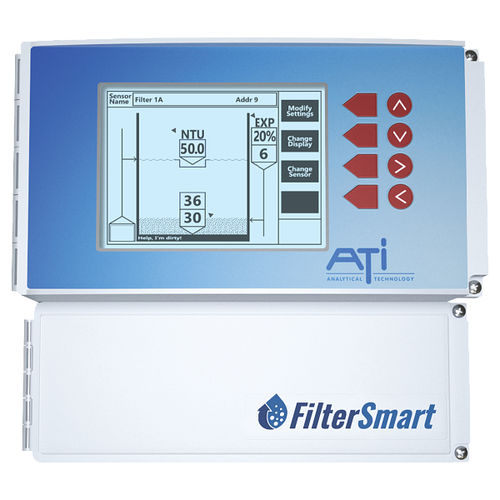 Monitor de control de la calidad de agua de la turbidez - FilterSmart  - Badger Meter - industrial / de proceso
