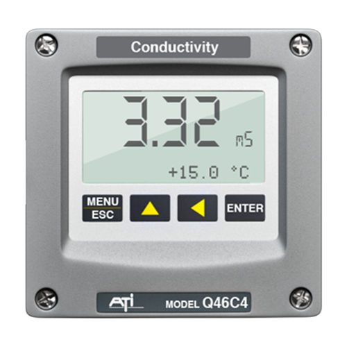 Monitor de control de la calidad de agua conductividad - Q46C4 4E - Badger Meter - industrial / de proceso / para el tratamiento de aguas residuales