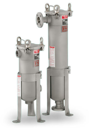 Cárter de filtro de una sola bolsa - CBFP - Filter Specialists - para líquido / de acero inoxidable