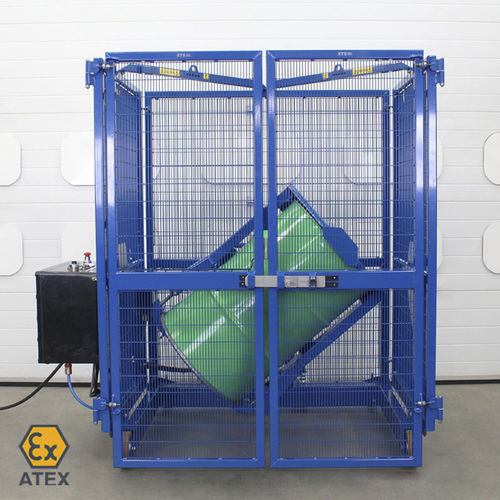 Mezcladora de tambor - DME01-Ex - STS - Bespoke Handling Equipment - móvil / vertical / continua