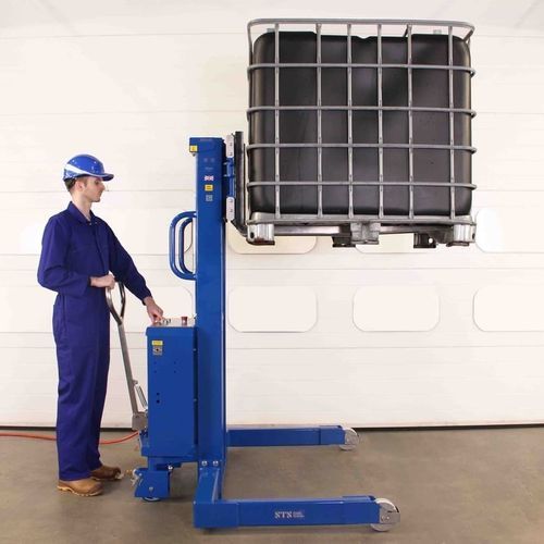 Apiladora hidráulica - STP07-FAC01-1300kg-Ex - STS - Bespoke Handling Equipment - neumática / con operador a pie / para manipulación