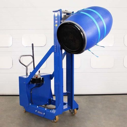 Elevador para barriles manual - DTP08-R1260-DR - STS - Bespoke Handling Equipment - de control manual / hidráulico / de manivela