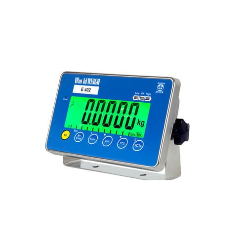 Indicador de pesaje digital - E402 - Soc Coop Bilanciai - visualizador LCD / benchtop / IP65