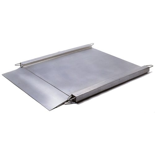 Balanza con plataforma de perfil bajo - LPS-CX series - Soc Coop Bilanciai - con indicador separado / de acero inoxidable / IP67