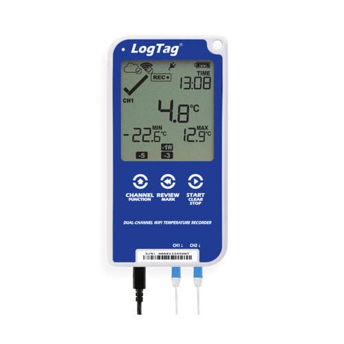 Data logger de temperatura - UTRED30-Wifi (DC) - Logtag - WiFi / en línea / con pantalla LCD