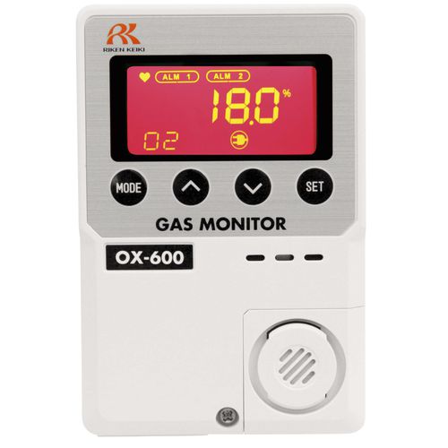 Detector de gas - OX-600 - RKI Instruments - de oxígeno / de difusión / para uso interior