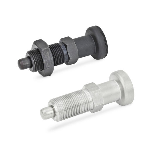 Posicionador retráctil de acero inoxidable - GN 617  - Otto Ganter GmbH & Co. KG