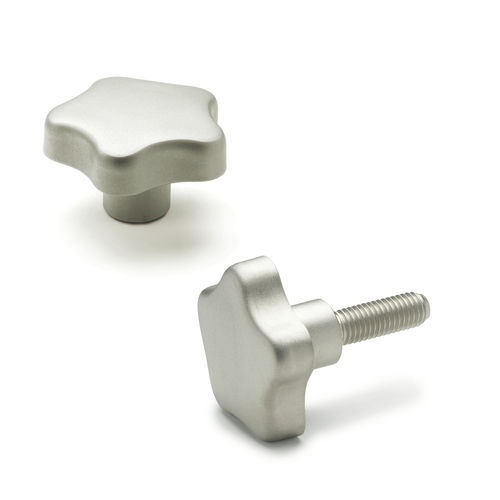 Rosca tipo estrella - GN 5334.4 - Otto Ganter GmbH & Co. KG - roscada / de acero inoxidable / con perno