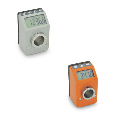 Indicador de posición - GN 9053 / GN 9054 - Otto Ganter GmbH & Co. KG - LCD / de eje hueco