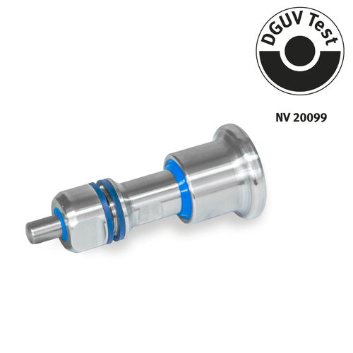 Posicionador retráctil de acero inoxidable - GN 8170 - Otto Ganter GmbH & Co. KG