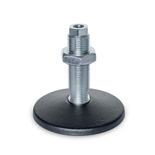Pie de máquina - GN 37 - Otto Ganter GmbH & Co. KG - de caucho / de acero zincado / de nivelación