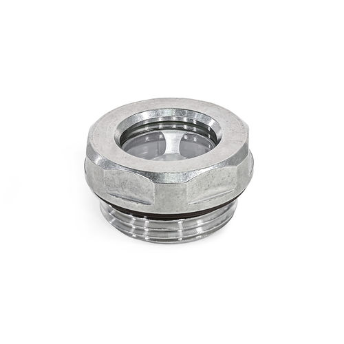 Ventanilla de observación para indicador de nivel - GN 743.10 - Otto Ganter GmbH & Co. KG - de acero inoxidable