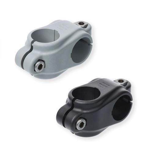 Conexión de tubo redondo - GN 132.9 - Otto Ganter GmbH & Co. KG - de acero inoxidable / reglable