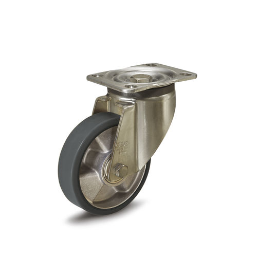 Ruedecilla giratoria - GN 22885 - Otto Ganter GmbH & Co. KG - con platino giratorio / para carro / para carga media