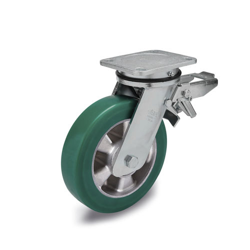 Ruedecilla giratoria - GN 22886 - Otto Ganter GmbH & Co. KG - con platino giratorio / para carro / para carga pesada