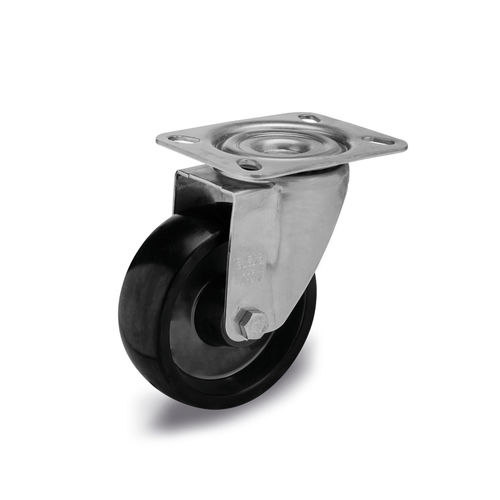 Ruedecilla giratoria - GN 22894 - Otto Ganter GmbH & Co. KG - con platino giratorio / para carro / para carga media