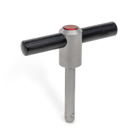 Pasador de liberación rápida de acero inoxidable - GN 1131 - Otto Ganter GmbH & Co. KG - con botón / en forma de T