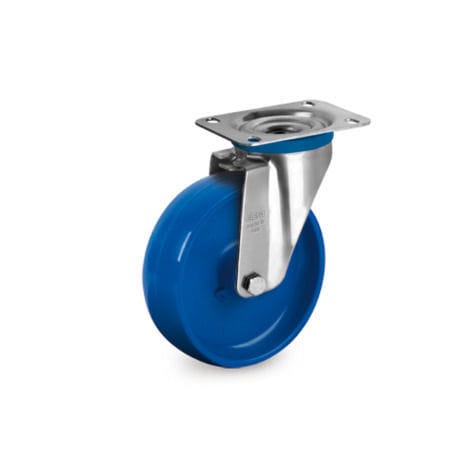 Ruedecilla giratoria - GN 22892 - Otto Ganter GmbH & Co. KG - fija / con platino giratorio / para carro
