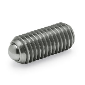 Pulsador de acero inoxidable - GN 615.3 - Otto Ganter GmbH & Co. KG - de muelle