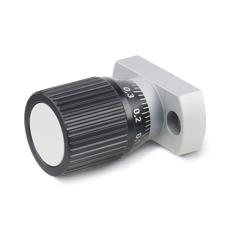 Botón de mando moleteado - GN 727 - Otto Ganter GmbH & Co. KG - mecánico con indicador de posición