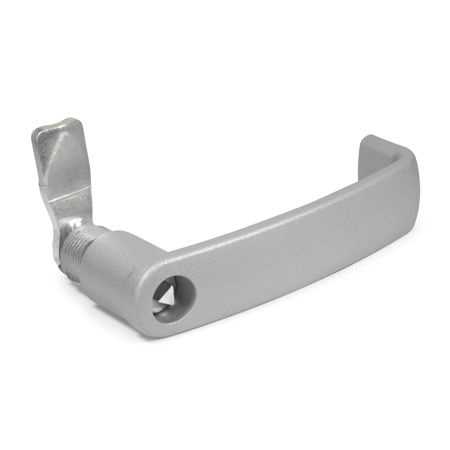 Pestillo con llave - GN 115.7 - Otto Ganter GmbH & Co. KG - de leva / de acero inoxidable / rotativo