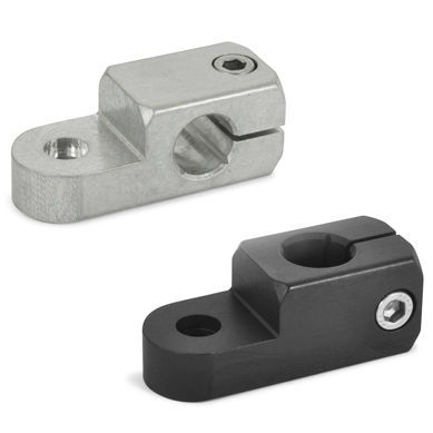 Conexión de tubo redondo - GN 482 - Otto Ganter GmbH & Co. KG - de aluminio