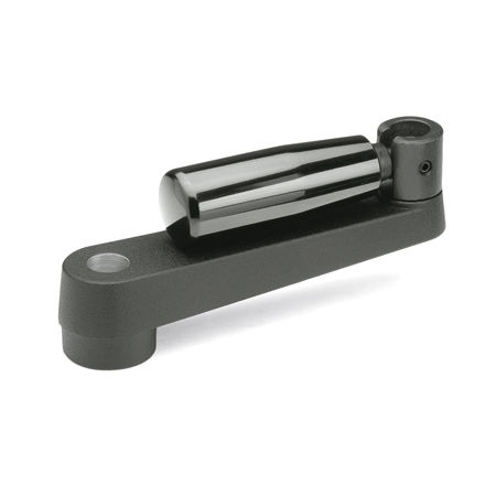 Manivela de aluminio - GN 471.3 - Otto Ganter GmbH & Co. KG - plegable