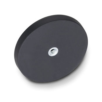 Imán de hierro-boro NdFeB - GN 51.5 - Otto Ganter GmbH & Co. KG - de mantenimiento / de disco / con casquillo roscado